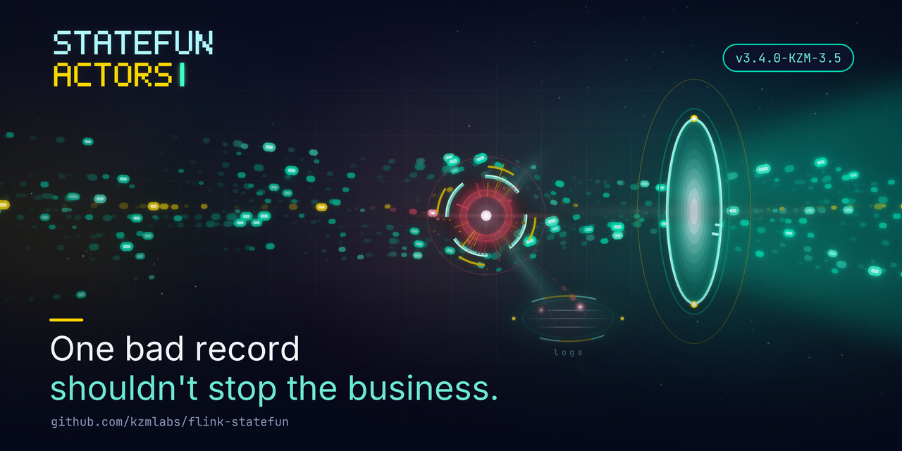One bad record shouldn't stop the business: invalidRecordHandling in StateFun Actors